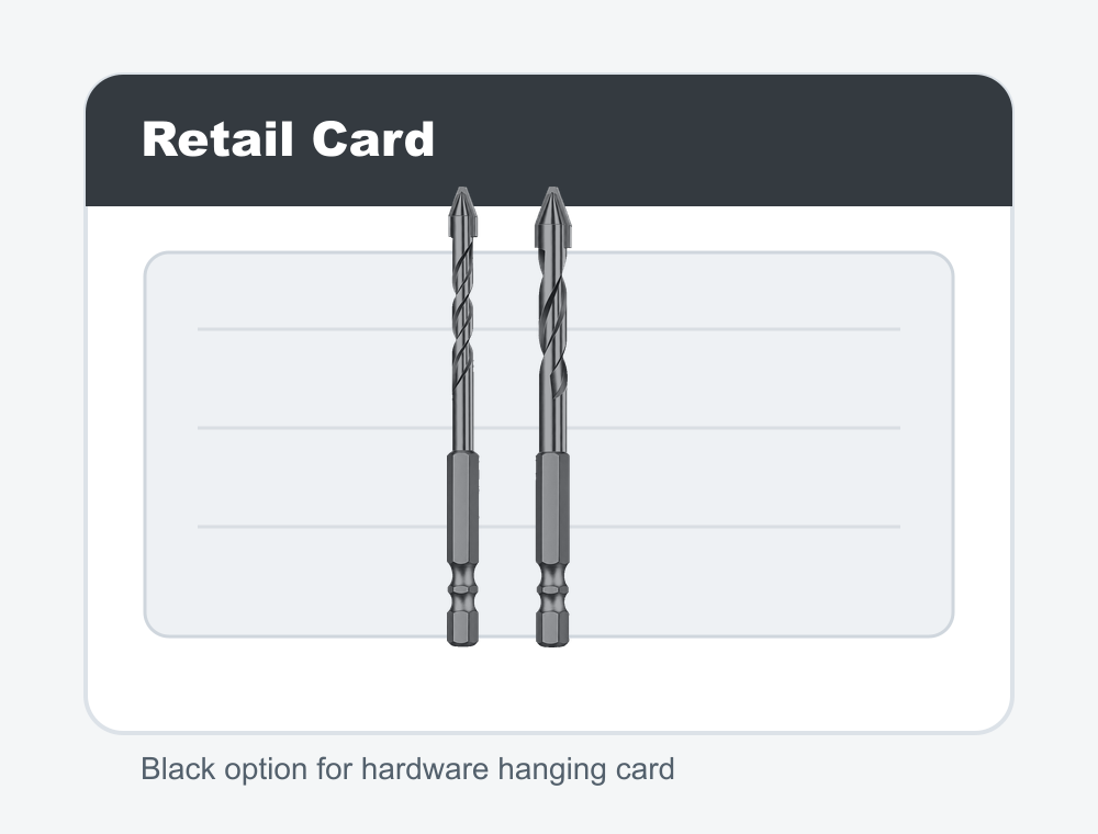 BK-9063 retail card display
